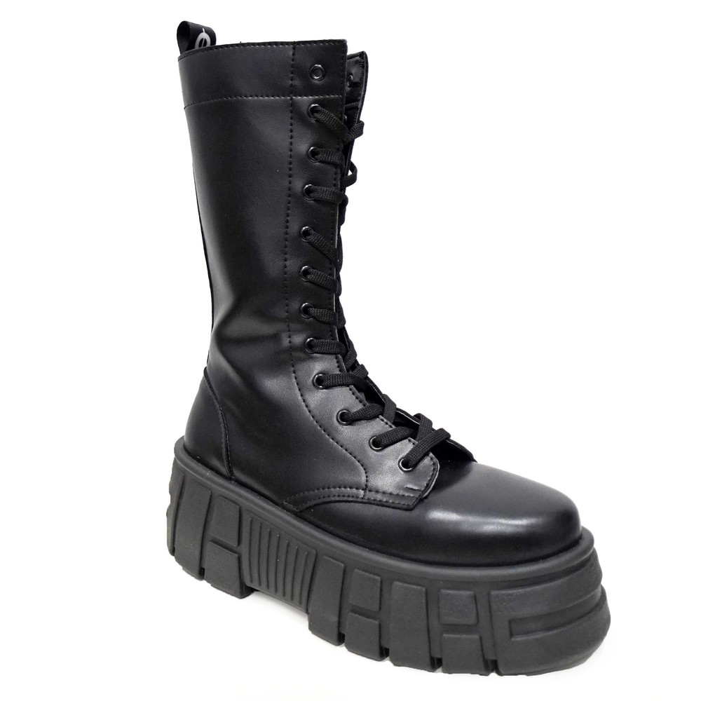 Altercore - Iberisblkaw20 Plattformstiefel - Schwarz